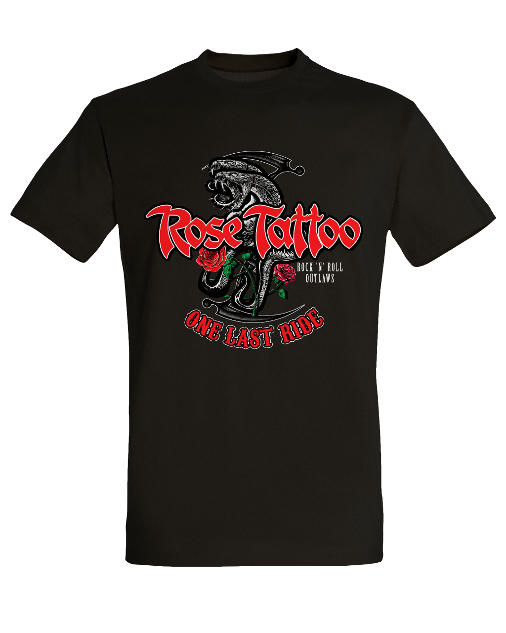 Rose Tattoo - One Last Ride Tour T-Shirt