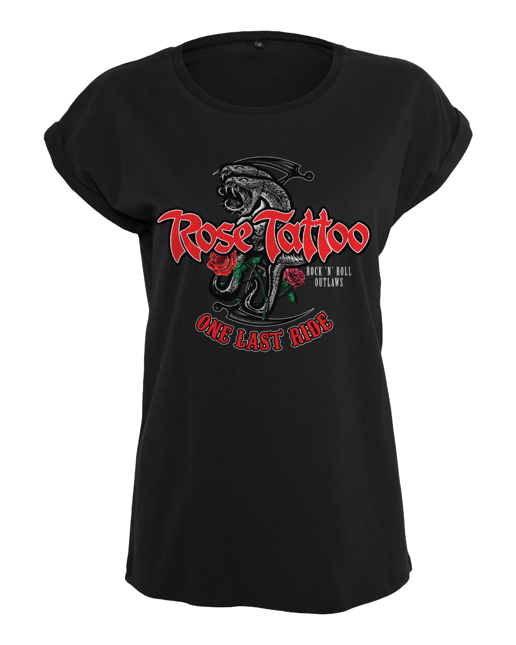 Rose Tattoo - One Last Ride Tour Girl Shirt