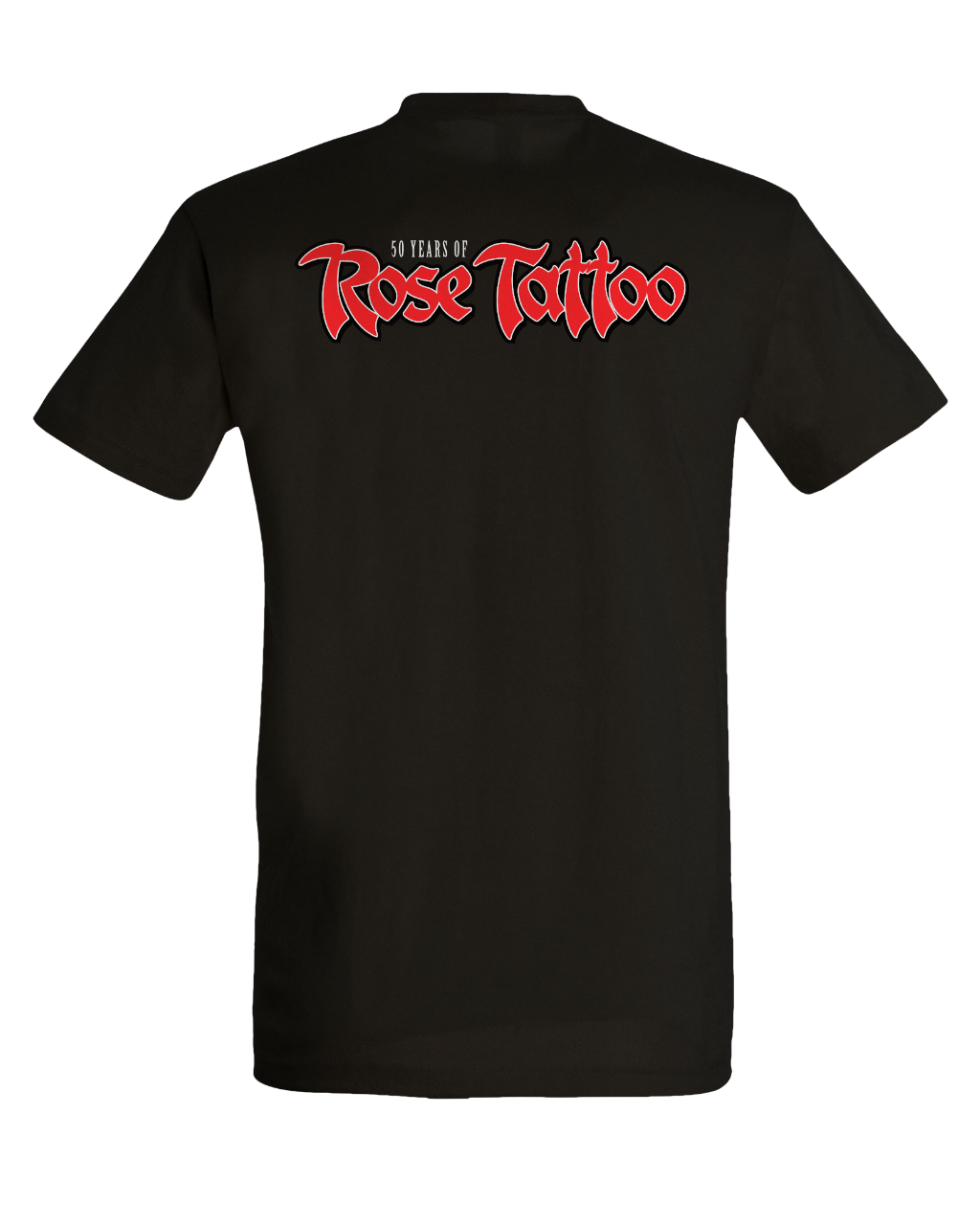 Rose Tattoo - 50Y Crest T-Shirt